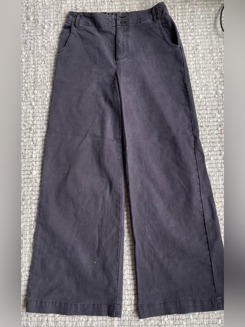Wide Leg Soft Black Pants